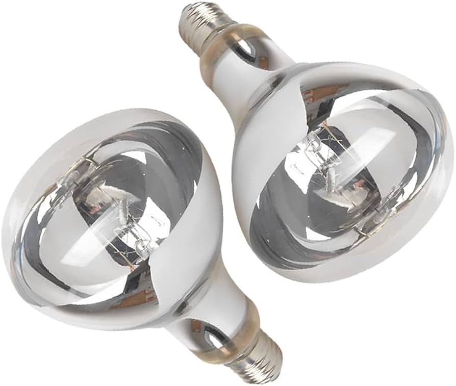 Twin Pack 275W Heat Globe For IXL Bathroom Fittings-infra red heat lamp-Dropli